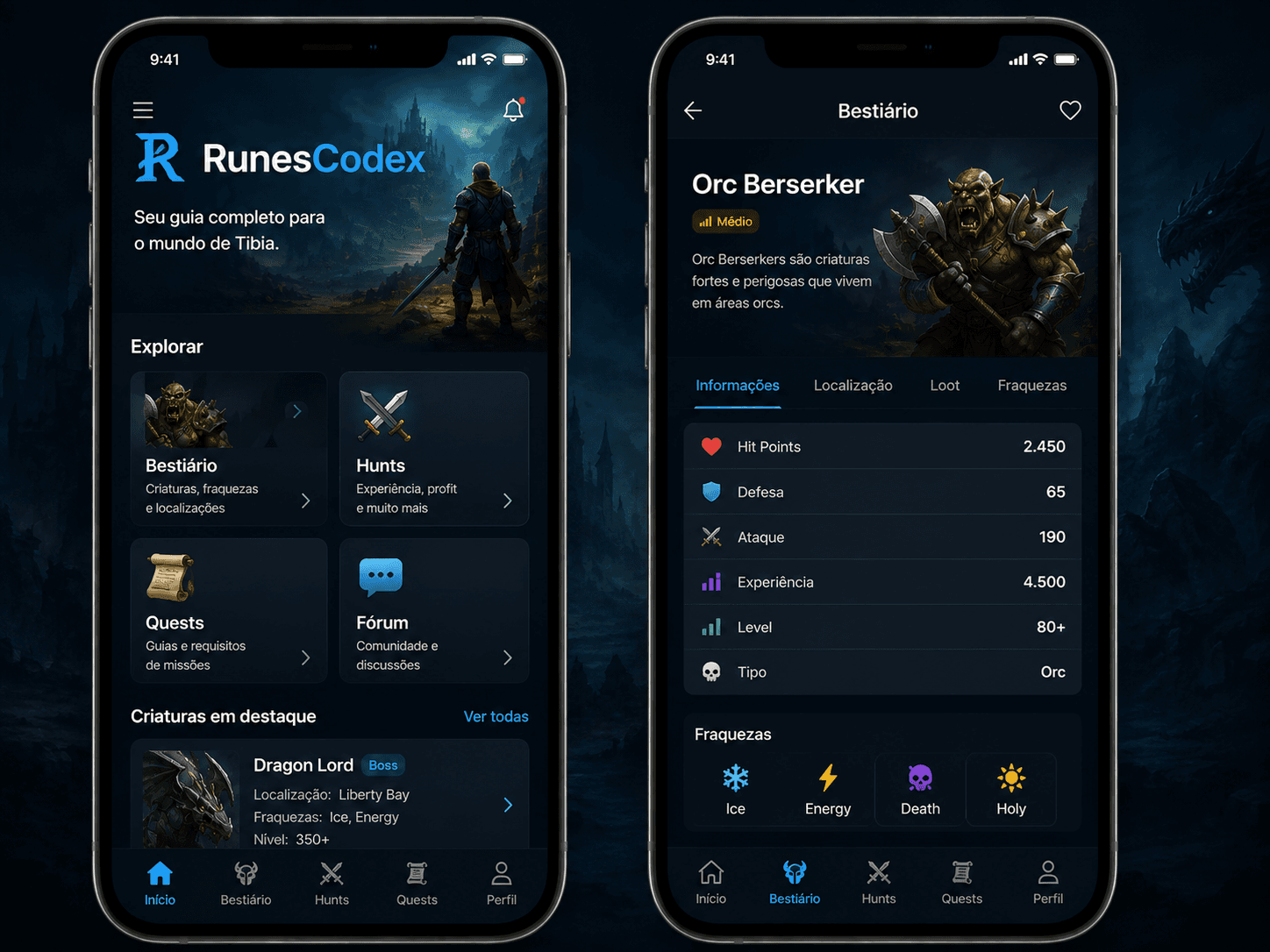 RunesCodex — guia completo para Tibia